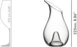 riedel o single decanter 225mm, 8.86