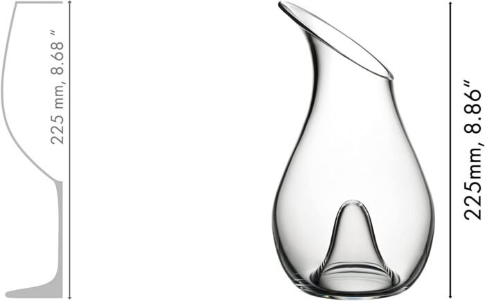 riedel o single decanter 225mm, 8.86