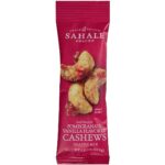 sahale snacks pomegranate venilla cashews pack image