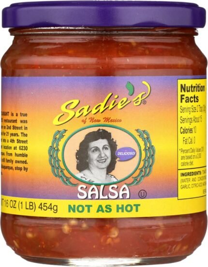 sadies not as hot salsa image