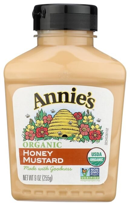annies organic honey mustard image