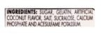 d gari coconut gelatin pack