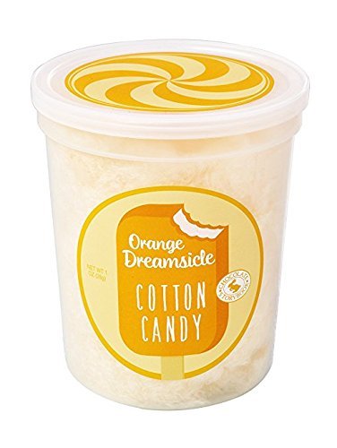 orange dreamsicle gourmet cotton candy image
