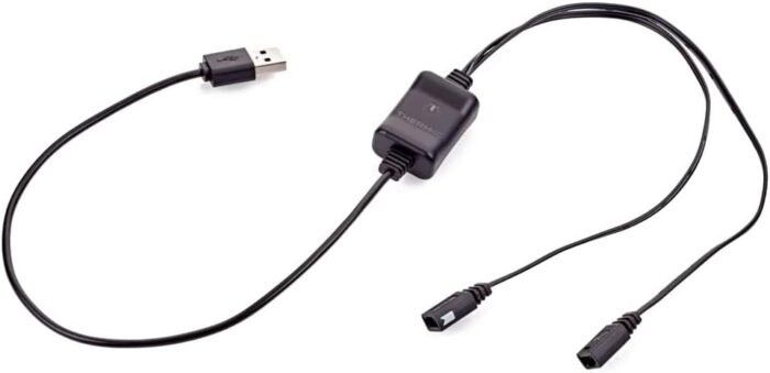 therm ic usb charging cable for heated powergloves image