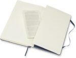 moleskine art sketchbook plain sapphire blue 104 pages image