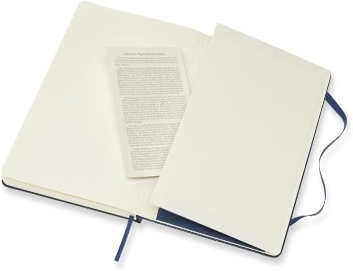 moleskine art sketchbook plain sapphire blue 104 pages image