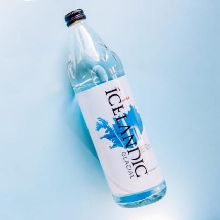 icelandic glacial spring water glass still