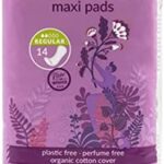 natracare regular maxi pads organic & natural pack