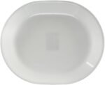 corelle oval platter white image