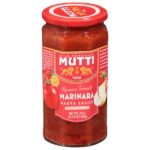 mutti rossoro tomato marinara pasta sauce