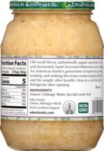 Eden Organic Sauerkraut, Fine Cut, 32 Oz
