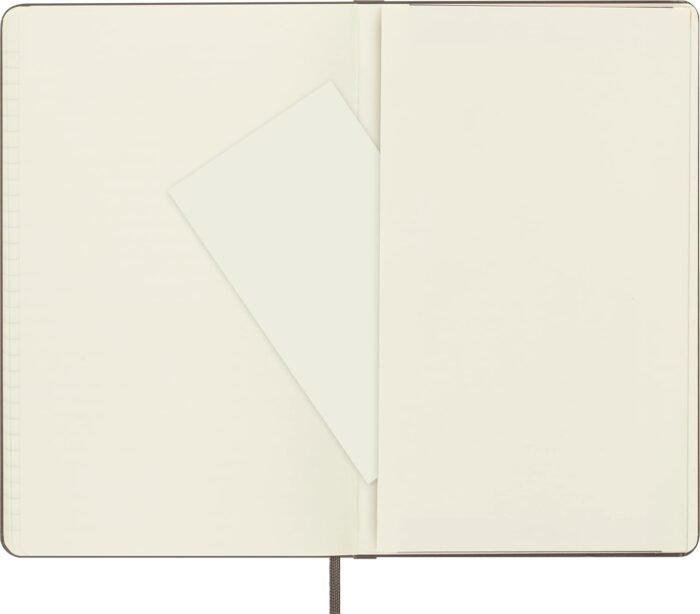 moleskine classic large notebook ruled brown 240 pages image