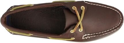 Sperry Womens A/O 2-Eye Boat Shoe, Brown, 6.5