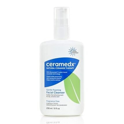 ceramedx gentle foaming facial cleanser