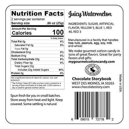 juicy watermelon cotton candy image