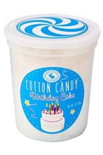 birthday cake flavored gourmet cotton candy image
