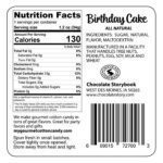 birthday cake flavored gourmet cotton candy image