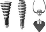 RYOBI A1224PK Cutter Tips for Drain Auger P4003, 4 Ct