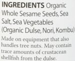 eden organic seaweed sesame seed & sea salt image