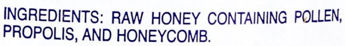 really-raw honey unprocessed image