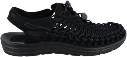 keen women uneek classic two cord sandals black 9