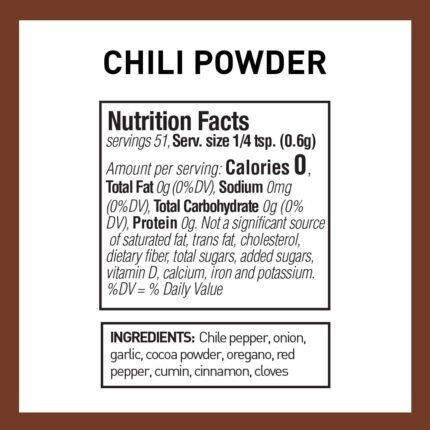the spice hunter chili powde blend