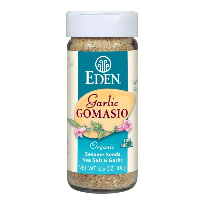 eden organic garlic gomasio sesame salt
