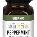 aura cacia organic peppermint essential oil