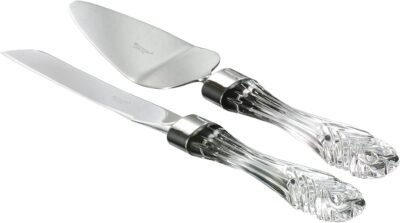waterford wedding cake knife & server set 12 image