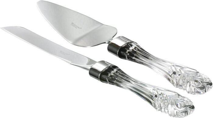 waterford wedding cake knife & server set 12 image