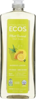 ecos dish soap bamboo lemon