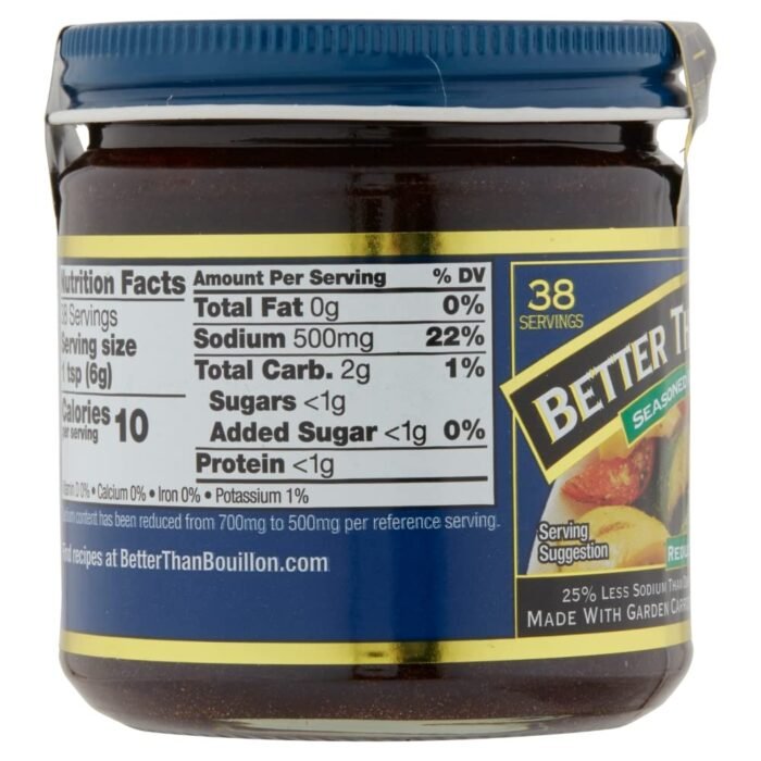 better than bouillon reduced sodium vegetable base