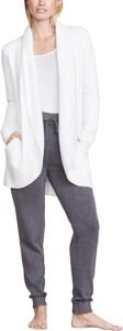 barefoot dreams womens cardigan sea salt image