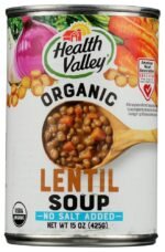 health valley organic lentil soup no salt