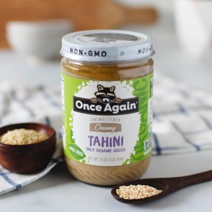 once again organic sesame tahini unsweetened pack