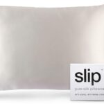 slip queen silk pillowcase white 20 x 30