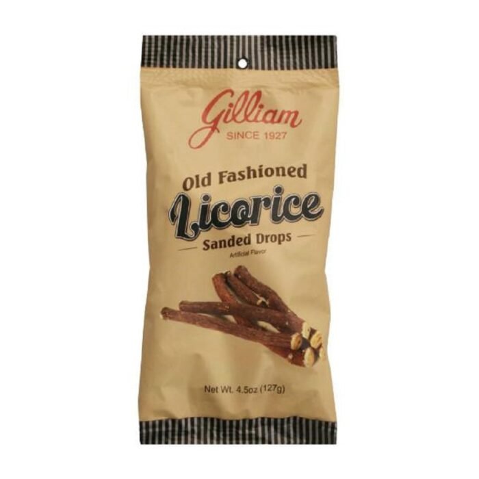 gilliam old fashioned candy licorice drops pack image