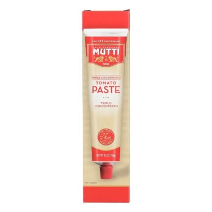 mutti triple concentrated tomato tube paste pack