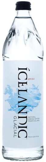 icelandic glacial spring water glass still