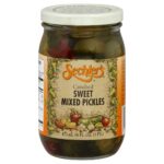 sechlers candied sweet mixed pickles image