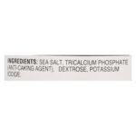 hain sea salt lodized