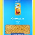 de cecco semolina pasta orzo no 74 pack