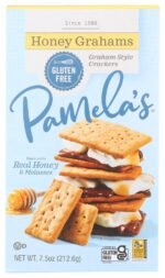 pamelas gluten free honey fraham crackers pack