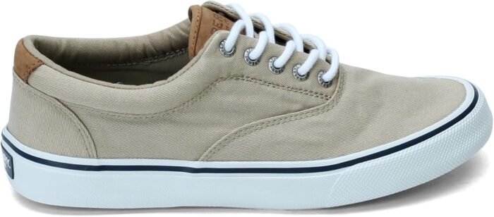 sperry mens striper cvo core sneaker sw chino 8.5