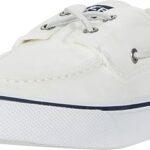 Sperry Men's Bahama Ii Boat Shoe, White, 10