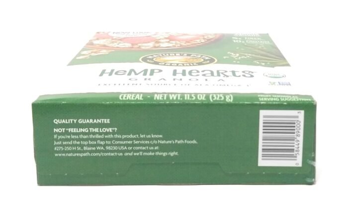 natures path organic hemp plus granola pack