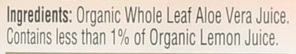 lakewood organic aloe vera leaf juice