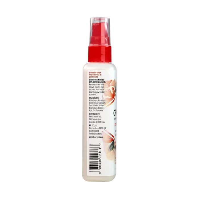 crystal essence deodorant spray pomegranate