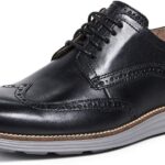 cole haan grand shortwing shortwing oxford black ironstone 10.5 w