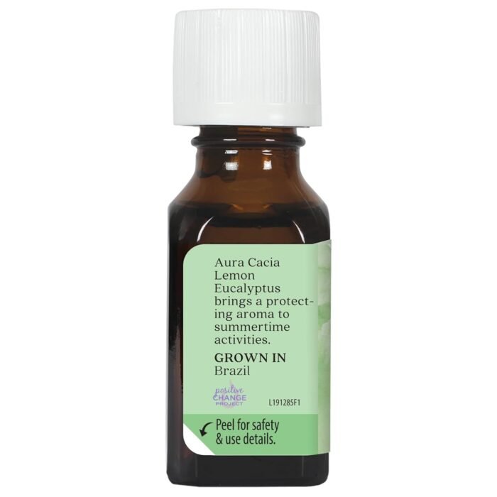 aura cacia lemon eucalytus oil